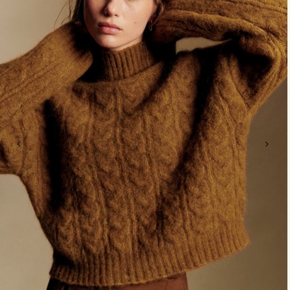 Sezane Hugo Jumper - Fauve (S) NWT - Picture 6 of 6